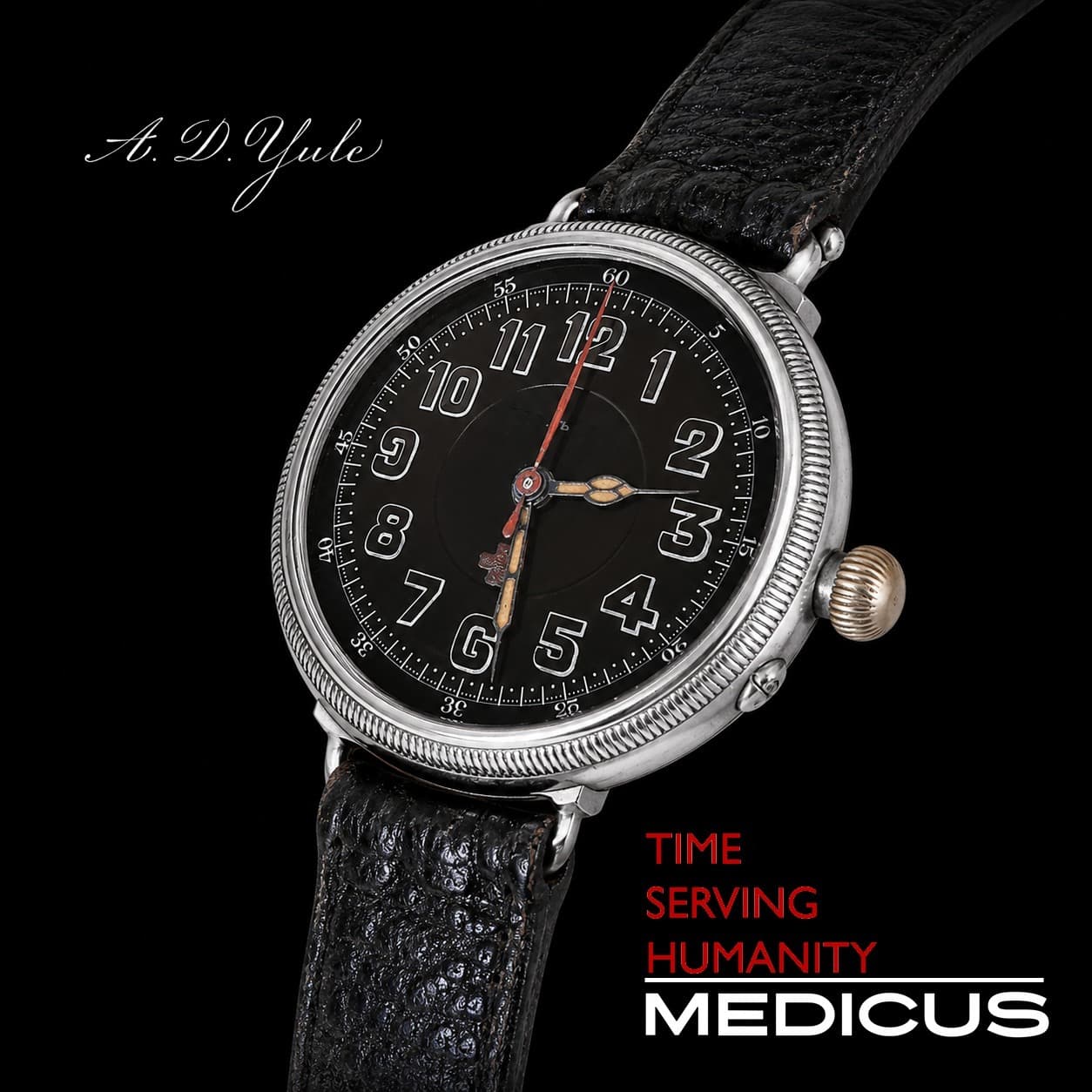 Medicus wristwatch product study — Time Serving Humanity
